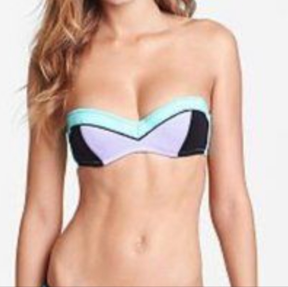 Victoria's Secret Mint and Lavender Bikini